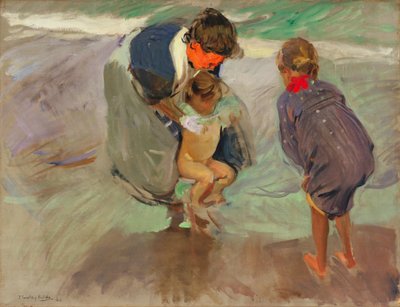 On the Beach by Joaquín Sorolla